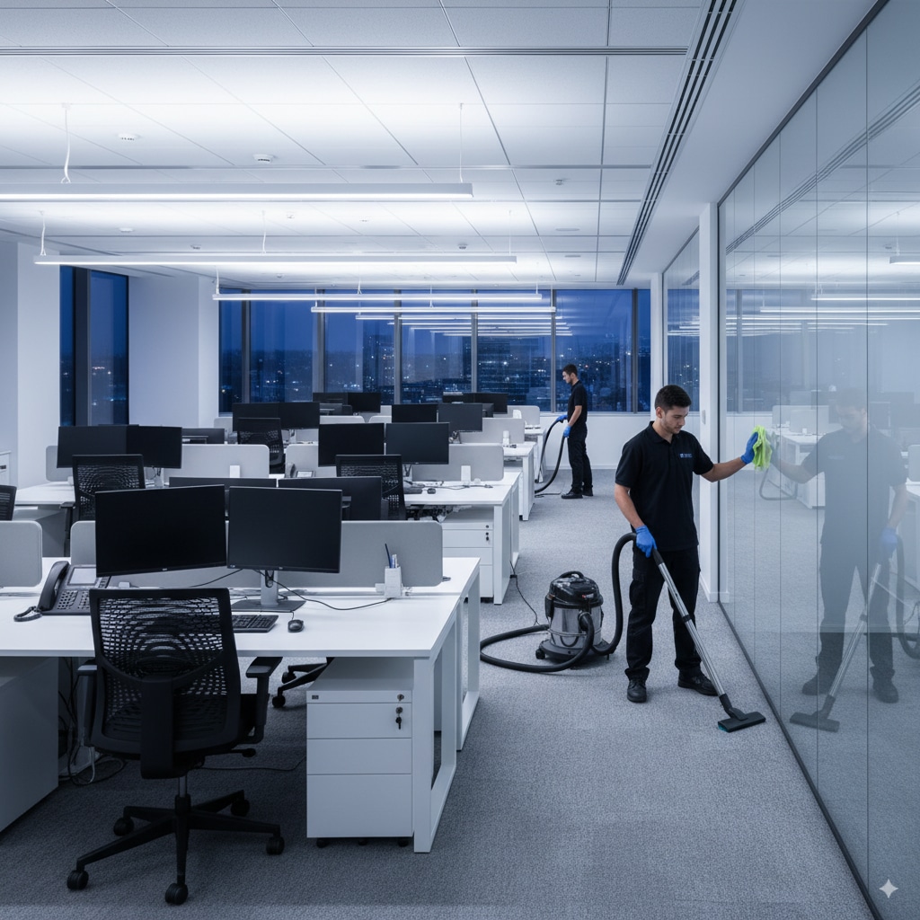 Servicio de limpieza de oficinas en CABA con personal capacitado, asegurado y horarios flexibles para empresas.